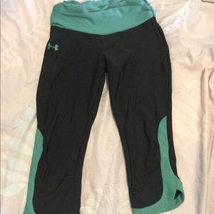 women’s under armour capris